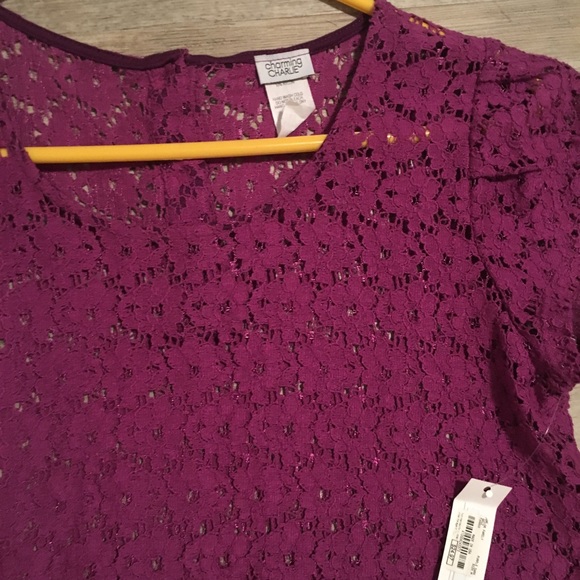 charming Charlie’s Blouse NEW - Picture 5 of 5